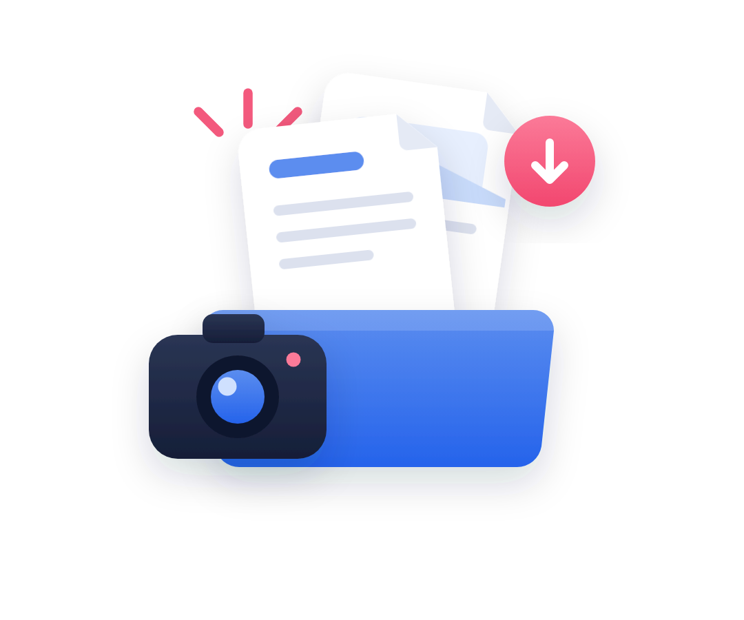 Dépôt de documents dans Gedify : dossier, PDF et appareil photo